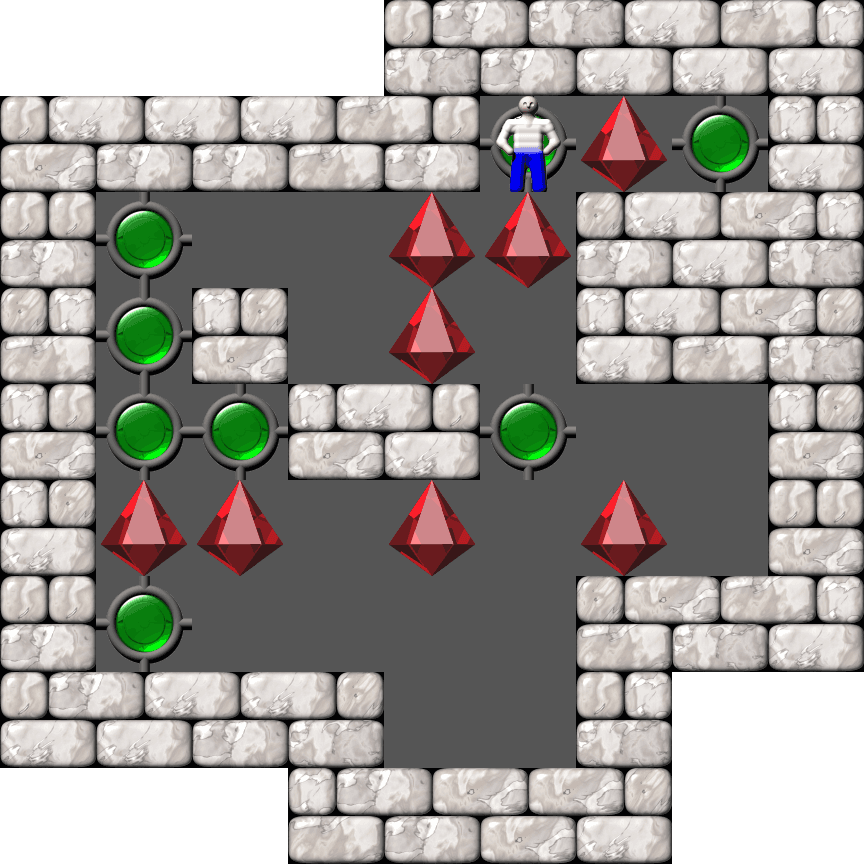 Sokoban Ionic Catalysts level 162